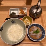 だし茶漬け＋肉うどん えん - 料理写真: