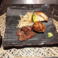 鉄板焼き 太縁 -  鉄板焼き 太縁 -