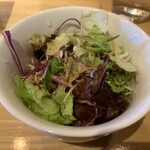 うみからそらへ - サラダ（和風ドレッシング）　近景