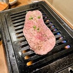 ホルモン たけだ - タンステーキ