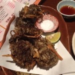 垣花家 - もずくの天ぷら