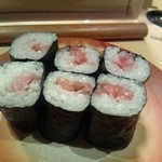 廻転寿司弁慶 - とろ鉄火