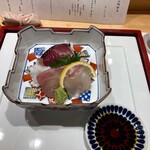 現代割烹 法善寺momo - お造り。味わい良いです。