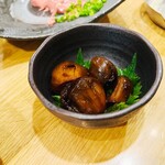 炭火焼鳥と水炊き 五郎一 - 国産にんにくの佃煮　　580円