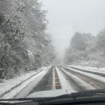 Tsukubasan Hitachino - 雪の山道