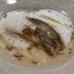cuisine C - ④ハツはこのような感じ。下に京芋