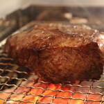 Charcoal-grilled Kuroge Wagyu Beef