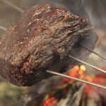 Gibier charcoal grilled