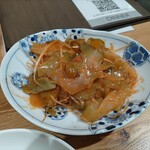 POT - 搾菜とねぎの辣油和え