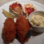 フィッシュ＆オイスターバー キャナルシティ博多店 - カキフライと焼き牡蠣