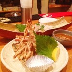 えの吉 - ごぼうの五香粉揚げ