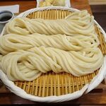 切麦や 甚六 - ざるうどん（特盛）、親子天1,350円