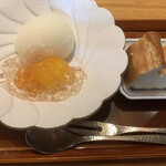 一献 うえ原 - 酒粕のチーズケーキ