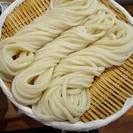 切麦や 甚六 - ざるうどん（特盛）、親子天1,350円