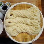 切麦や 甚六 - ざるうどん（特盛）、親子天1,350円