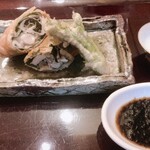 一献 うえ原 - 牡蠣の春巻