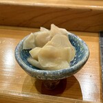 小判寿司 - ガリ