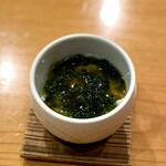 小判寿司 - 白魚 あおさ 茶碗蒸し