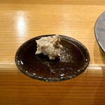 小判寿司 - 鯛の肝 コンフィ