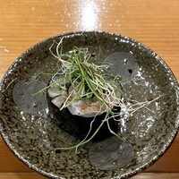 小判寿司 棚倉 - 鯵 マイクロネギ 海苔巻き
