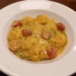 四次元食堂 南インドオステリア - かぼちゃのニョッキ。