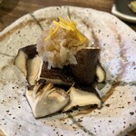 炭火 とり久 - しいたけ焼き