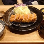 とんかつ ぶんぷく - 特上棒ひれ定食(200g) ¥2490