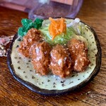 とんかつ一幸 - パートの方が作った、ミニ・牡蠣フライ♡