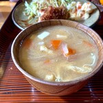 とんかつ一幸 - ⭐︎  お味噌汁（おかわり）　税抜  ３００ 円