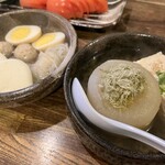 炭火 とり久 札幌店 - 京風おでん