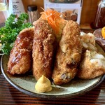 とんかつ一幸 - それぞれの調味料で味わう♡