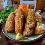 とんかつ一幸 - ⭐︎︎  牡蠣フライ ４貫（大関）
