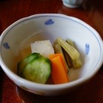 小淵沢 井筒屋 - お新香