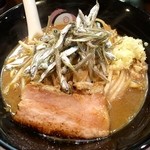 おおぜき中華そば店 - 【限定】とんこつ煮干・味噌（800円）