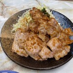 お食事 まるやま - リブロースしょうが焼