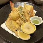 海人 - 天ぷら盛り合わせ