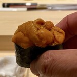 鮨 めい乃 - うに 濱中塩水うに
      これ最高！！