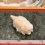 鮨金 - ぼたんえび。