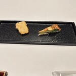 洋食 Matsushita - 付き出し　カマンベールフライとキッシュ