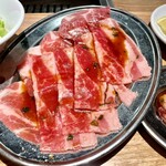 Jukusei Yakiniku Nikugen - 炙りバラカルビ・三元豚