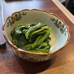 焼肉食道 大勝 - セロリの葉のぬか漬けだけを　お代わり。笑