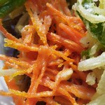 リカースタンド　ベルハウス - おまけにんじんかき揚げ