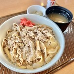 ガスト - 牛バラごぼう丼