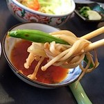 佐賀牛レストラン季楽 - さっぱりしたおろしポン酢が良く合います