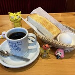 コメダ珈琲店 - コメダブレンド480円+モーニング無料サービス