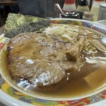 まぐろラーメン大門 - チャーシューがデカくてうまい