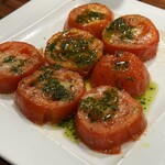 イタリア料理 SAEKI - サンマルツァーノトマトのオーブン焼き