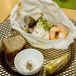 グリチネ - 鮮魚と蕎麦茶のカルトッチョ