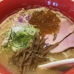 MEN-EIJI - 魚介豚骨醤油（麺大盛無料）