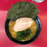 横浜ラーメン 相馬家 - ラーメン並800円＋のり100円